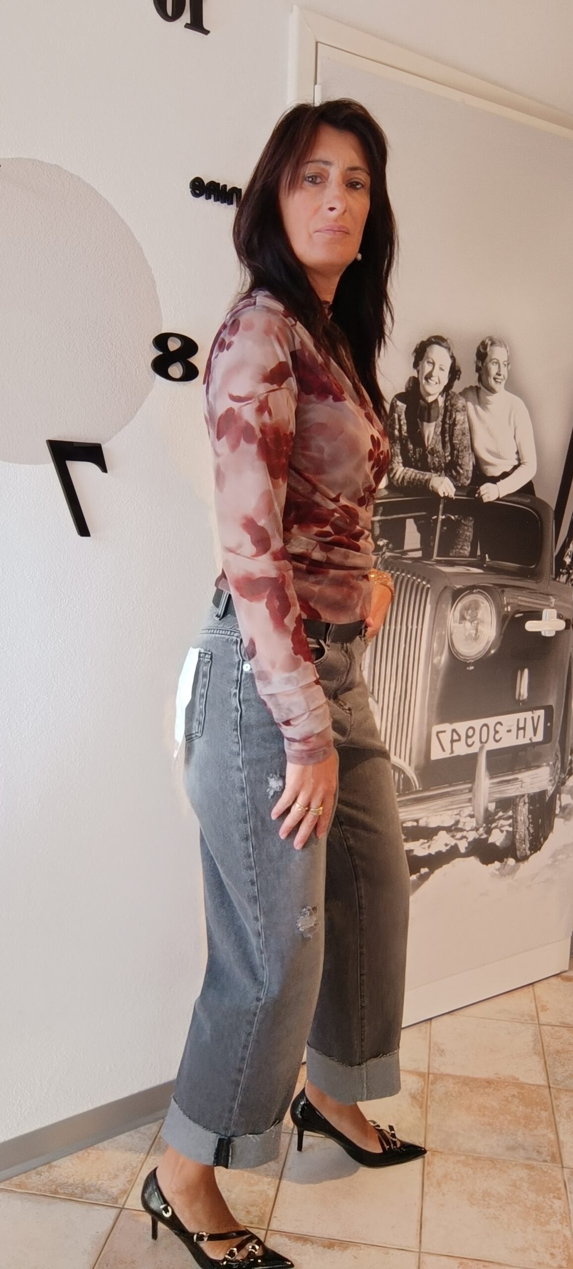 Jeans Mandy rotture "Haveone - immagine 3