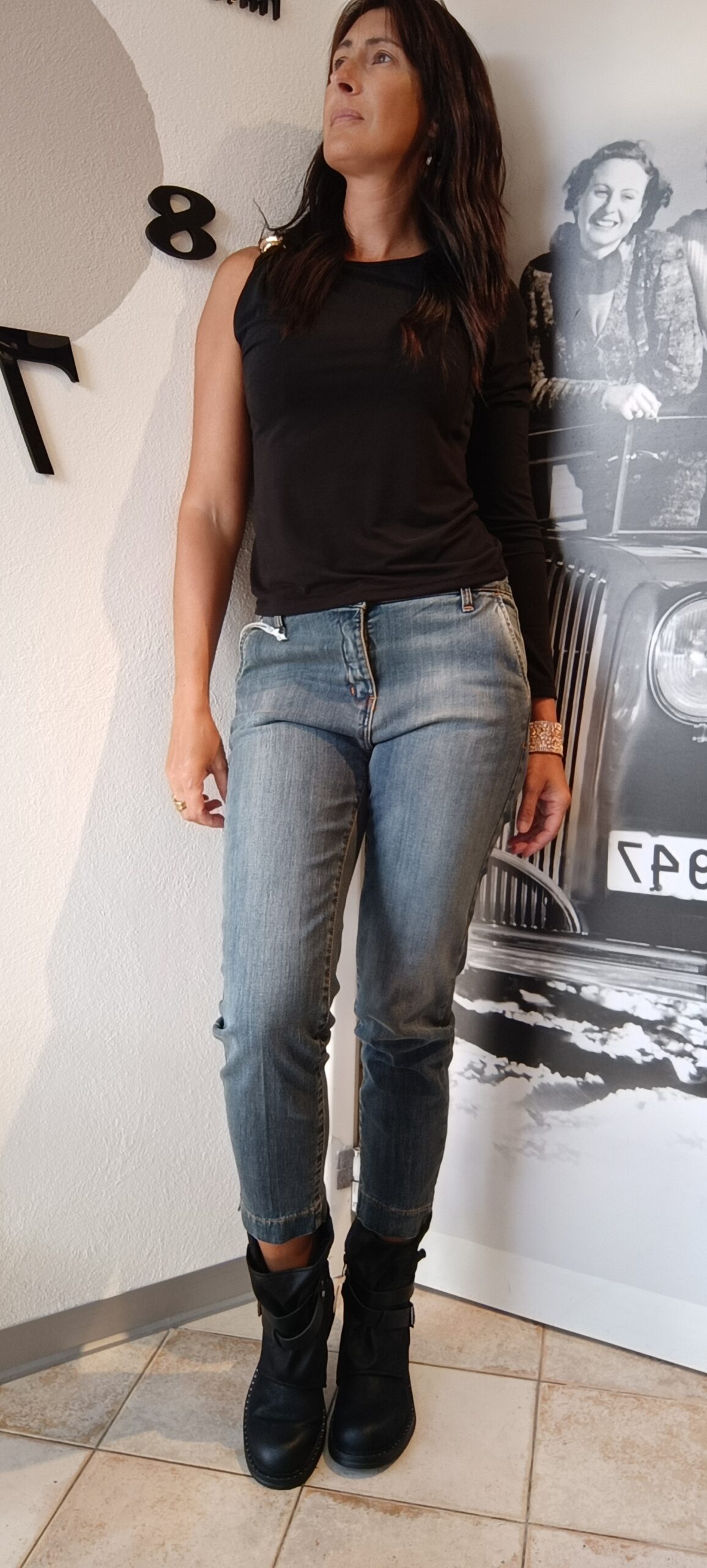 Jeans Chinos "Susy Mix - immagine 4